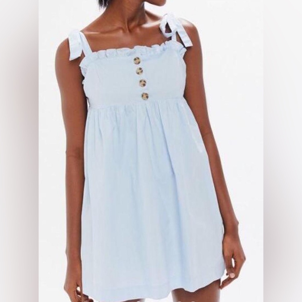 Urban Outfitters blue babydoll dress